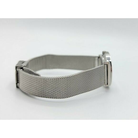 Ladies Skagen Steel 107SSSD Crystal Accents SS Mesh Quartz Watch New Battery - Picture 9 of 10